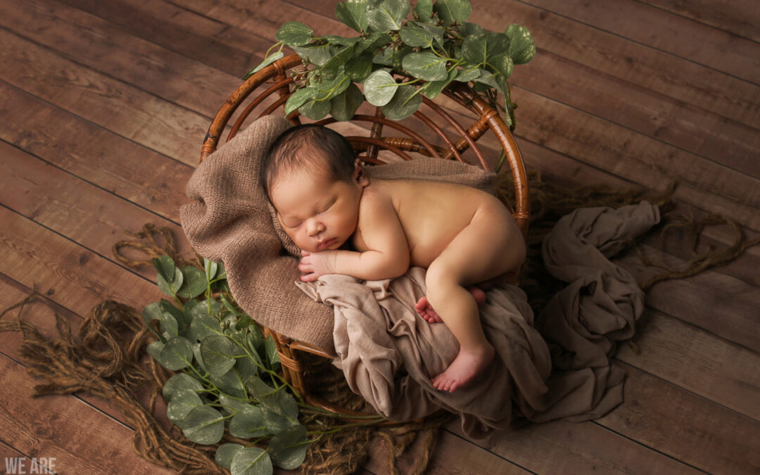 Newborn Boy Photographer in Los Angeles Sweet Chunky Baby Miles